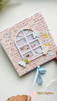 Cute Scrapbook for every friend who is more than family! DM for details Follow @kins_craftera for more! #handmadescrapbook #smallbusinessowner #scrapbookingideas #scrapbooklayout #giftingbusiness #giftsforher