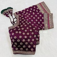 Blouse Fabric:- Pure Silk
Available Blouse Size:- 28,30,32,34,36,38,,40,42,44
Sleeve- 3/4 Sleeve
Design:- Front Side Open With Hook
Work Type - Embroidered Work
The Blouse is Padded
Stitching Type - Fully Stitched
Type- Party Wear, Bollywood, Festive Crop Top, Wedding, Bridal

https://queensshopgifts.etsy.com/listing/1590258647/new-indian-pakistani-bollywood-blouse

Only@999/- In India. DM for Other Locations. (WhatsApp On +91-9714918354), https://wa.me/qr/ZVZQ2OHYDVGZF1