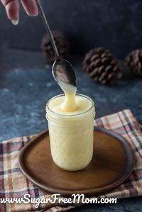 Sugar Free Keto Sweetened Condensed Milk