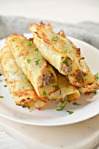 Keto Philly Cheesesteak Roll Ups - Easy Low Carb Snack, Lunch or Dinner