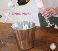 Pin to Win and Support Breast Cancer Awareness!  Pin your favorite "Pink Cocktail" on your Pinterest Board and be entered to WIN the stunning DENISSE Ice Bucket pictured here!  Post using this hashtag: #beatrizballpinkcocktails. One entry per participant. Beatriz Ball will donate $5 per pin to SUSAN G. KOMEN for THE CURE. Contest ends October 31 @midnight pst. Winner announced on Facebook .#beatrizballpinkcocktails