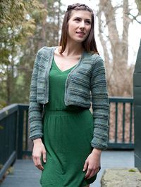 Cropped Cardigan Knitting Patterns - In the Loop Knitting