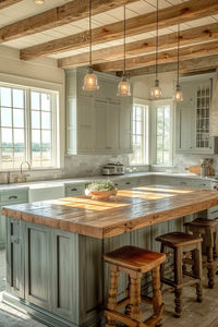 40 Elegant Rustic Farmhouse Kitchen Designs for Cozy Cooking. Want to create a cozy cooking space with elegant flair? Explore these rustic farmhouse kitchen designs for inspiration. Get ready to enjoy cooking in style and comfort!