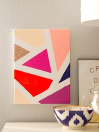 DIY Modern Art Painting