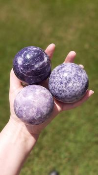 Lepidolite Sphere | Lepidolite Crystal Sphere | Lepidolite | Lepidolite Stone | Lepidolite Crystal | Crystal Ball | Crystal Home Decor by AbundantSoulCrystals on Etsy