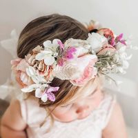 Girls Delilah Flower Crown Arabella and Rose