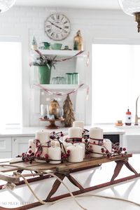 Tartan Plaid Christmas Decor in the Kitchen + Video | So Much Better With Age