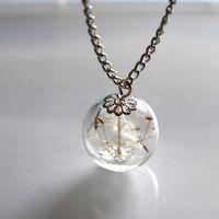 Dandelion Wish necklace