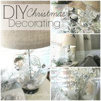 DIY Christmas Decorating Ideas at blissfullyeverafter.net