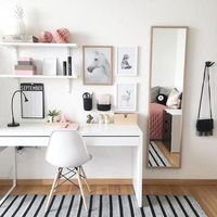 Get Organized With These Home Office Ideas Dream Home Office Looks to Get You Organized - Small Home Office, Home Office Decor, Desk Decor #homeoffice #homeofficeideas #homedecor