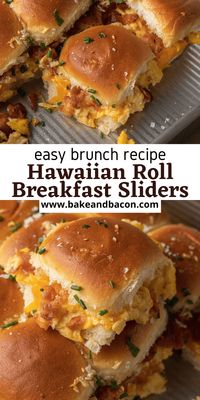 Hawaiian Roll Breakfast Sliders