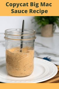 If you want the taste of a Big Mac, but want to enjoy it at home, here is an easy copycat Big Mac Sauce recipe that is perfect for burgers, salads and more!