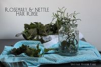 Rosemary Nettle Hair Rinse