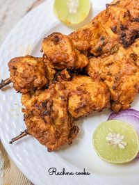 Chicken Tikka Recipe Oven and Air Fryer - Rachna cooks