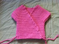 Not My Nana's Crochet!: Crochet Baby Kimono Wrap Cardigan - Free Pattern