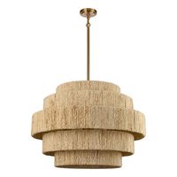 Caviana 6-Light Pendant - Brushed Nickel | Signature Hardware