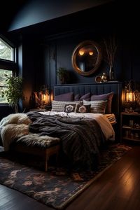 17 Dark And Moody Bedroom Ideas That Are Super Cozy