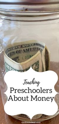 Tips to easily Teach Preschoolers basic things about money #parenting #preschool #money