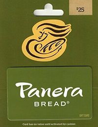 PANERA BREAD GIFT CARD 150 100 75 50 25 MOM DAD FRIENDS WORK MEAL FOOD DELIVERY | eBay