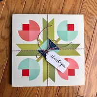 Miss Andrea Quilts: Mini Barn Quilts - Tips and Tricks