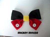 Mickey Mouse Disney Hairbow