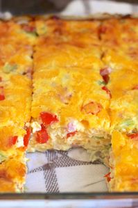 Denver Omelet Egg Bake | 12 Tomatoes