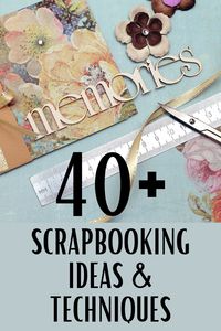 The best scrapbook page ideas! A complete step by step tutorial ebook with step by step instructions and sketches - all you need to know to make amazing scrapbook layouts with your photos!