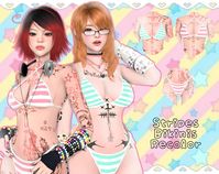 ✩°⋆REI⋆°✩ — ☆Stripes Bikinis Recolors☆