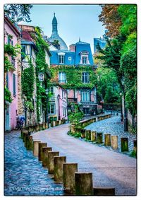 Rue de l'Abreuvoir Montmartre Paris Wall Art Paris | Etsy