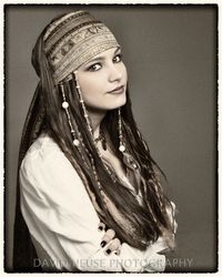 OK I may be obsessing on this pirate bit. Thanks Brittany for being a great model!