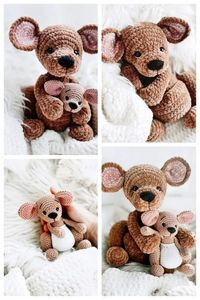 Amigurumi Kangaroo Free Pattern-1 – Free Amigurumi Crochet