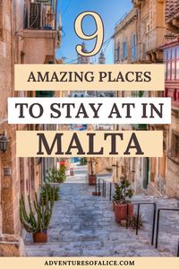 Malta is a gorgeous island in the Mediterranean. If you’re planning to visit Malta, there are many wonderful places you can stay, but I’ve compiled all of the best places to stay in Malta into one handy blog post. This includes the best areas of Malta and the best hotels in Malta. So if you’re wondering where to stay in Malta, this list is everything you’ll need. #malta