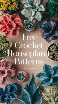 Bring a touch of greenery into your home with free crochet houseplant patterns! Perfect for adding charm to your decor, these patterns offer a variety of designs to create cozy, handmade plant decorations. Ideal for crochet enthusiasts and plant lovers alike. Start crafting your own unique crochet houseplants today! #CrochetPatterns #Houseplants #DIYDecor #FreePatterns