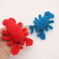 Crochet a cute, quick, and easy mini lobster with this free amigurumi crochet pattern! Visit our site for hundreds more free patterns!