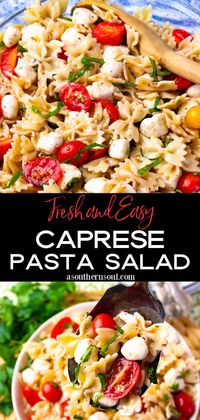 Caprese Pasta Salad Recipe