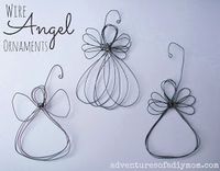 Wire Angel Ornament Tutorial