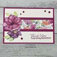 DELIGHTFUL FLORAL DESIGNER SERIES PAPER Where the DSP does a lot of the work for you. Products used: - Delightful Floral Designer Series… | Instagram