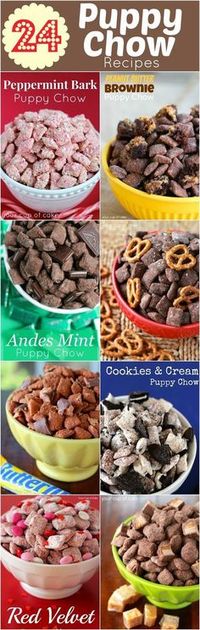 Puppy Chow recipes