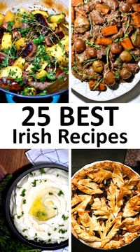 This great collection of traditional Irish Recipes has plenty of great dishes to cook for St. Patrick's Day, or just whenever you're feeling Irish!