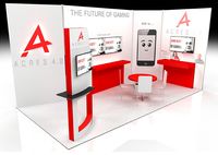 10 x 20 booth design