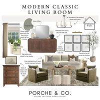 Discover the secrets to perfect living room decor. This blog post shares home inspiration living room style ideas you will love. Visit the Porche & Co. blog to learn more about living room designs and other room decor updates with modern classic home decor styles.