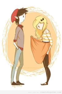 Fionna the Human and Marshall Lee Abadeer the Vampire King | Adventure Time with Fionna and Cake