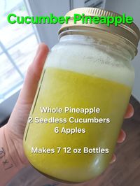 Cucumber Pineapple Juice Recipe