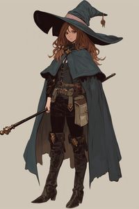 Human Female Wizard