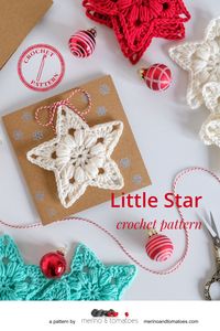 Little Star Crochet Pattern – merinoandtomatoes