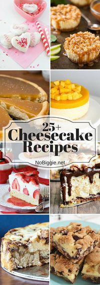 25+ Cheesecake Recipes | NoBiggie.net