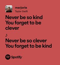 Marjorie, Taylor Swift, music, quotes, Spotify, lyrics, evermore, the eras tour