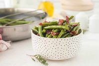 Sautéed Bacon Green Beans - Easy Flavor-Packed Side Dish Recipe!