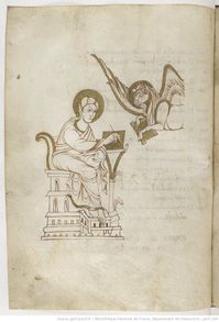 Capitulare evangeliorum (1r-16v).Evangelia quattuor (16v-275r) [Évangiles dits de Charles IX]. | Gallica Folio 150v