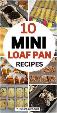 Who says bread has to be a massive loaf? Discover the joy of mini loaves with these 10 delicious recipes that prove size doesn't matter when it comes to flavor. Perfect for individual servings or a tasty snack.